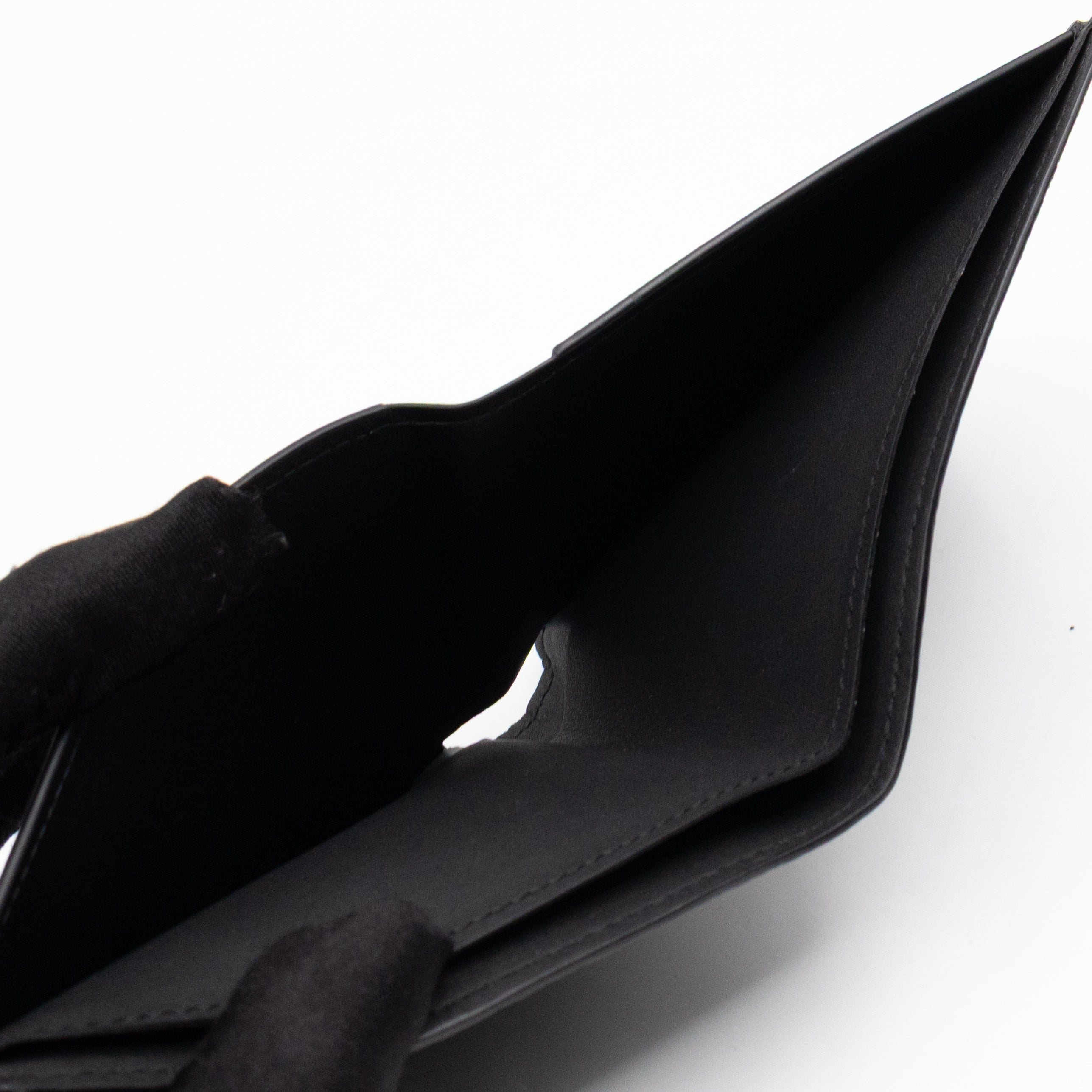 Multiple Wallet Black Monogram Shadow Leather