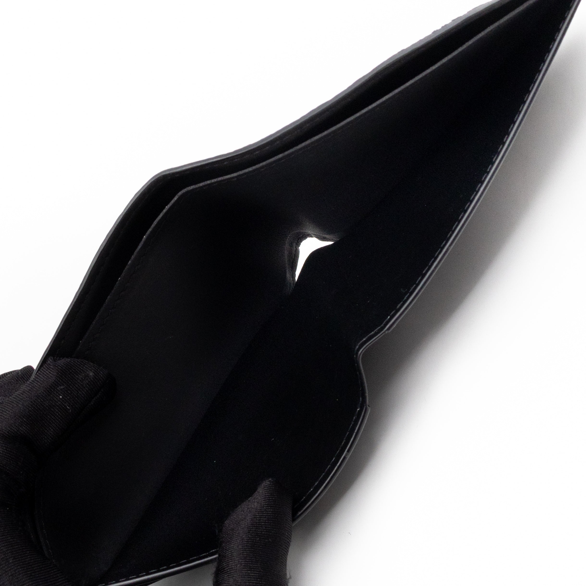 Multiple Wallet Black Monogram Shadow Leather