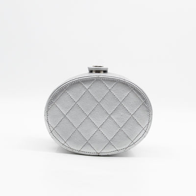Vanity On CC With Chain Silver Leather