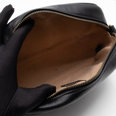 GG Marmont Small Camera Bag Black Leather