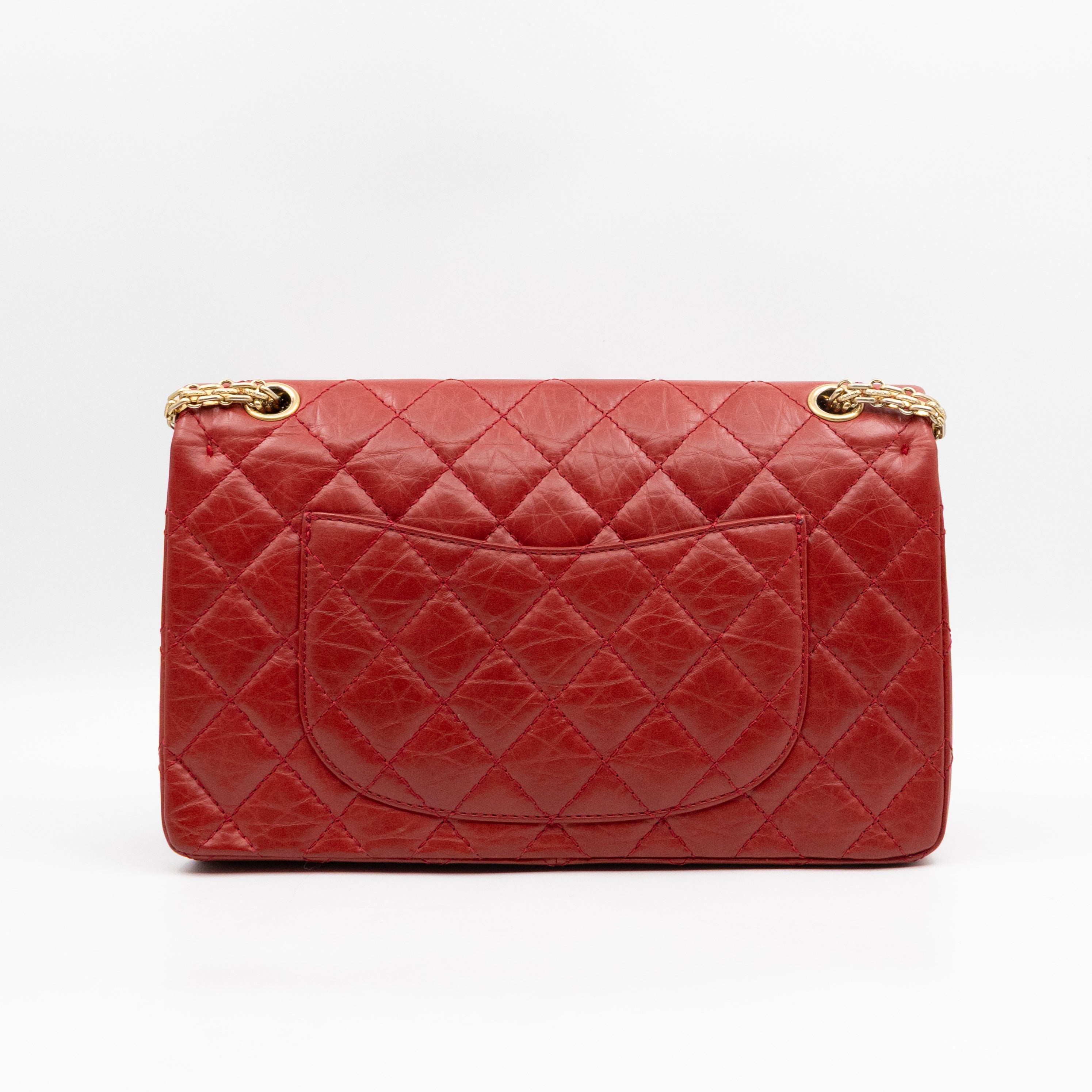 2.55 Reissue 226 Double Flap Bag Red Leather