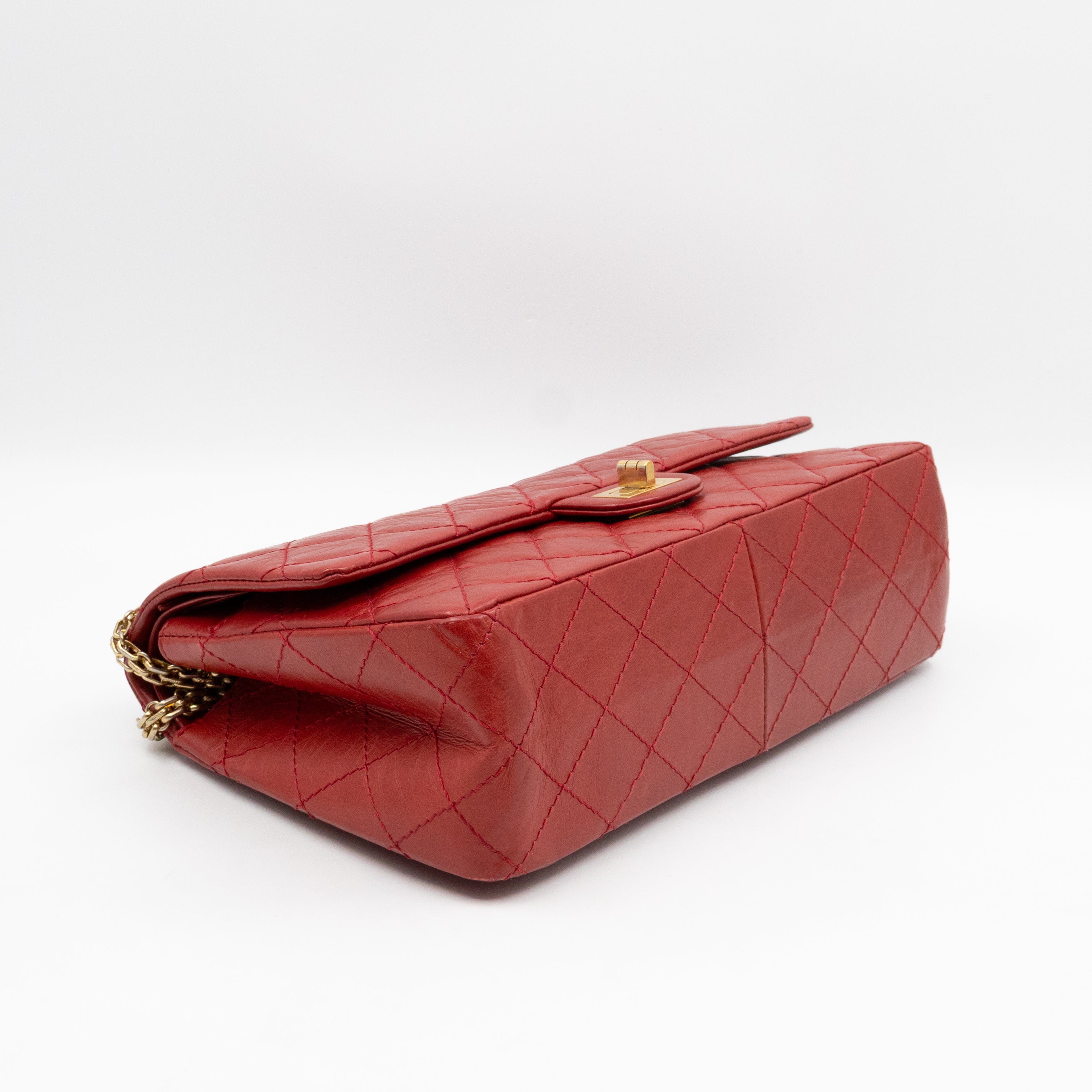 2.55 Reissue 226 Double Flap Bag Red Leather