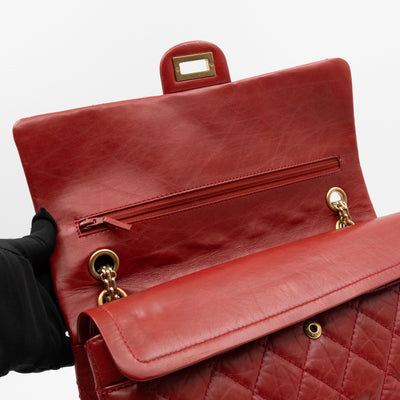 2.55 Reissue 226 Double Flap Bag Red Leather