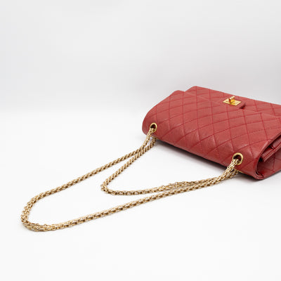 2.55 Reissue 226 Double Flap Bag Red Leather