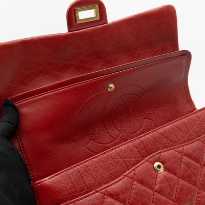 2.55 Reissue 226 Double Flap Bag Red Leather