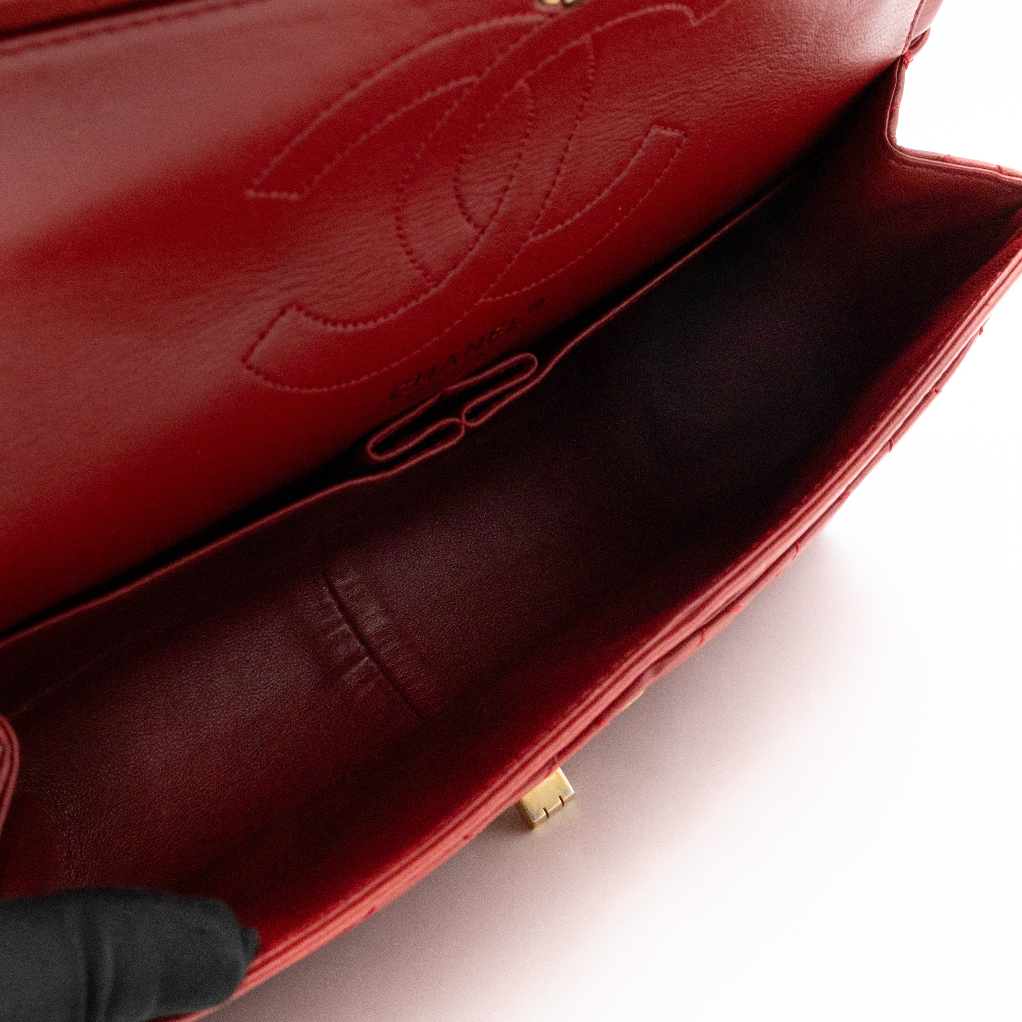 2.55 Reissue 226 Double Flap Bag Red Leather