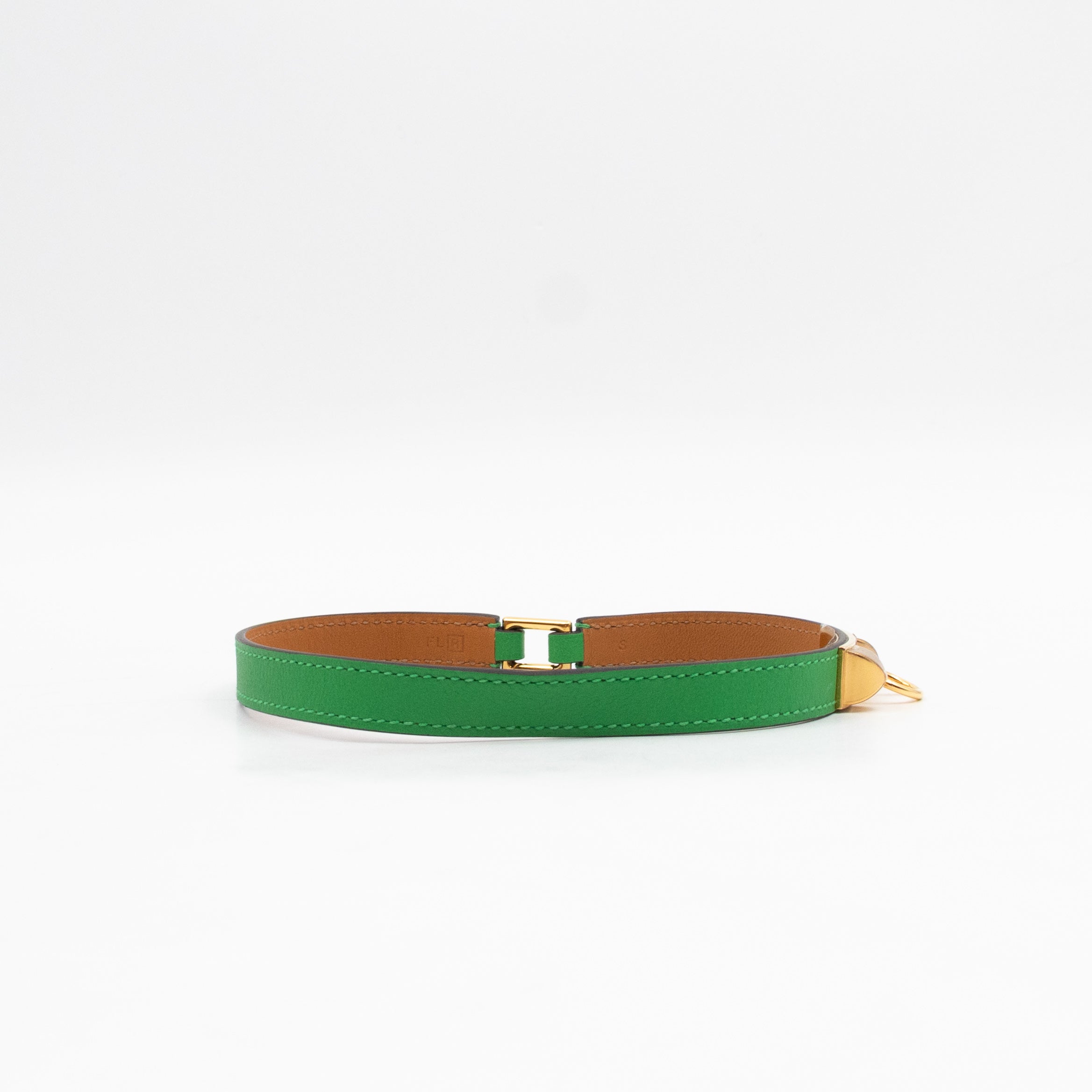 Rivale Double Tour Bracelet Green Leather
