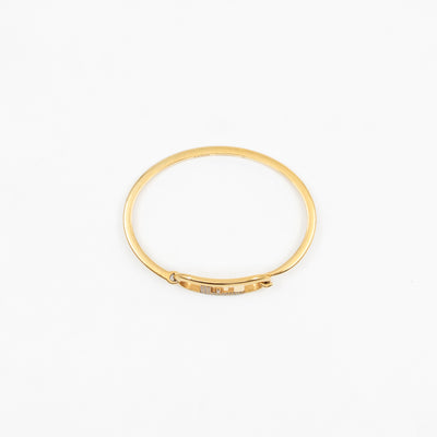 O'Lock Crystal Bracelet Gold