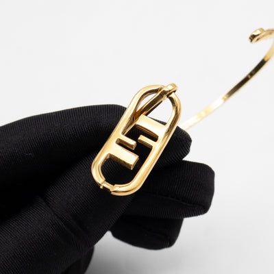 O'Lock Crystal Bracelet Gold