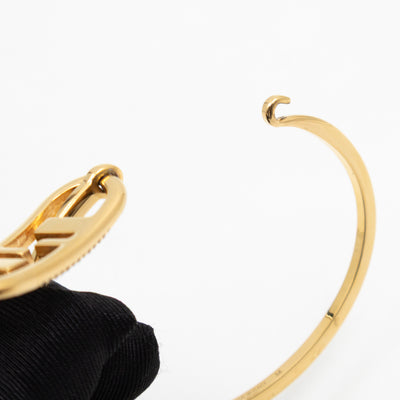 O'Lock Crystal Bracelet Gold