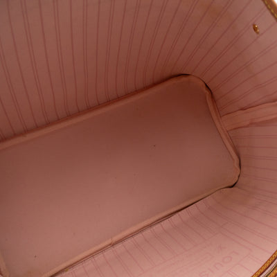 Neverfull MM with Pochette Damier Azur