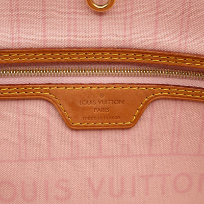 Neverfull MM with Pochette Damier Azur