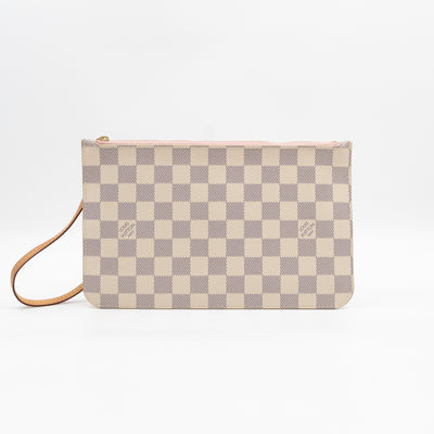 Neverfull MM with Pochette Damier Azur