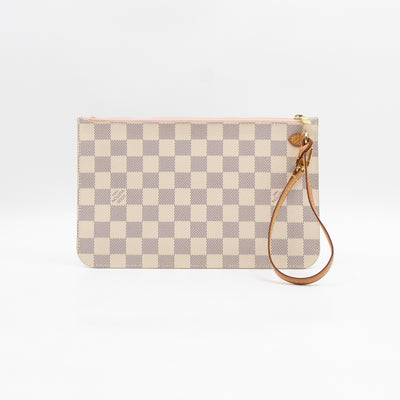 Neverfull MM with Pochette Damier Azur