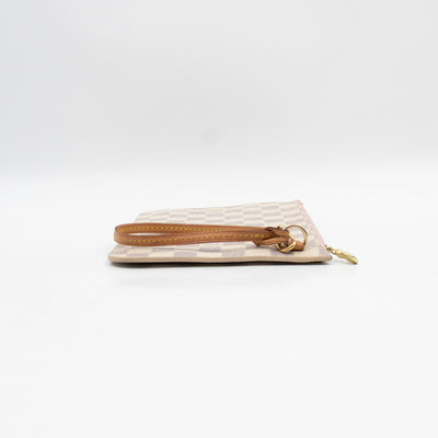 Neverfull MM with Pochette Damier Azur