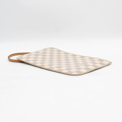 Neverfull MM with Pochette Damier Azur