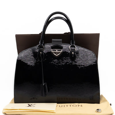 Pont-Neuf GM Bag Black Electric Epi Leather