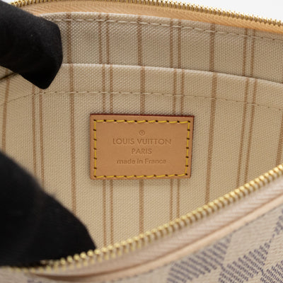 Neverfull Pochette Damier Azur