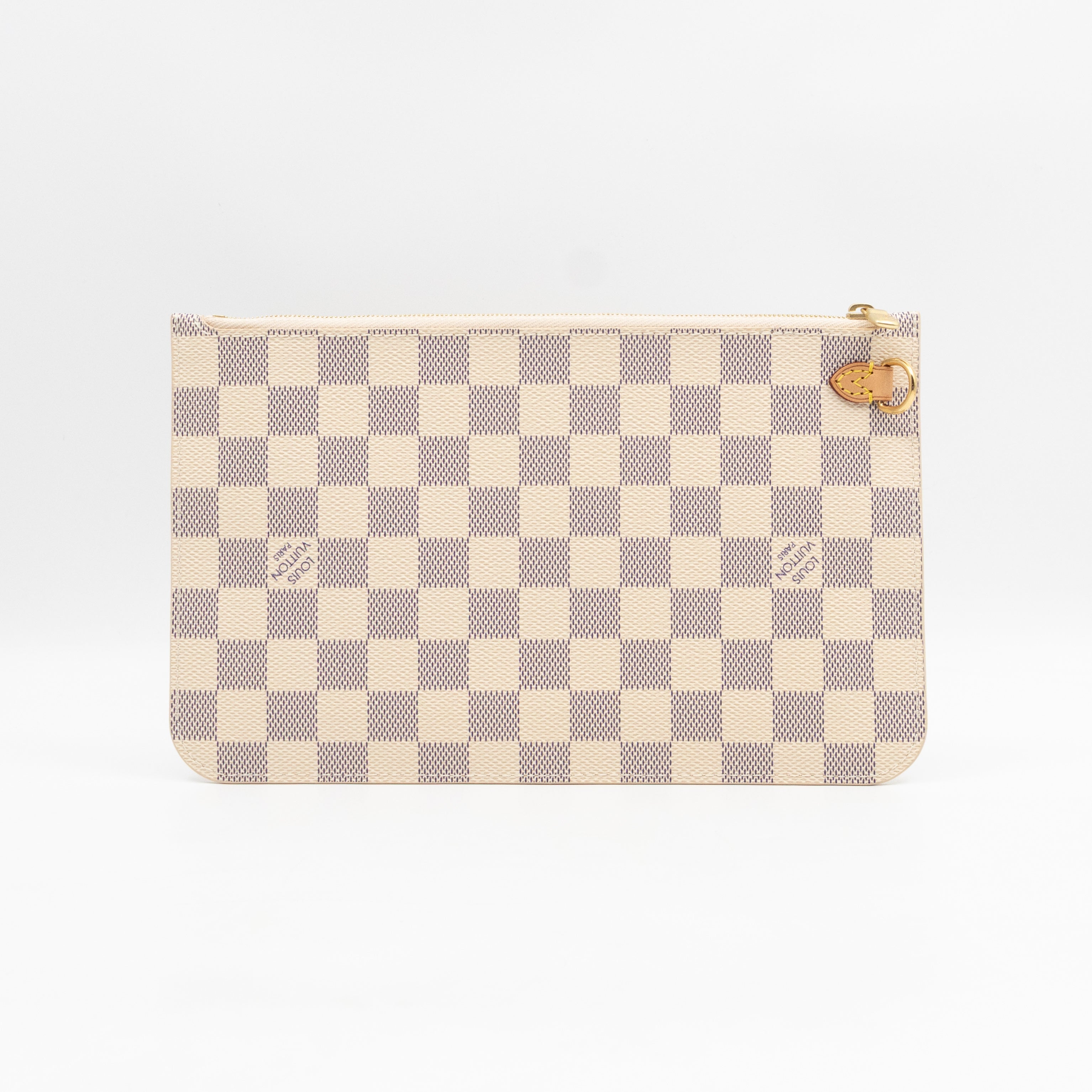 Neverfull Pochette Damier Azur