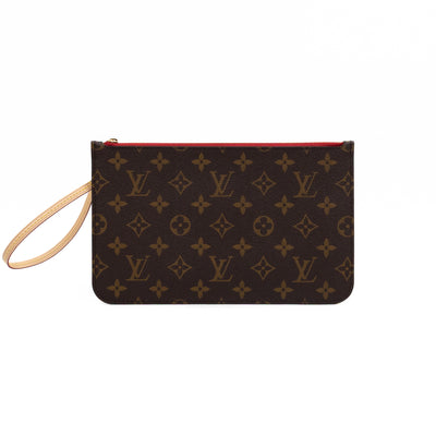 Neverfull Pochette Monogram Cerise