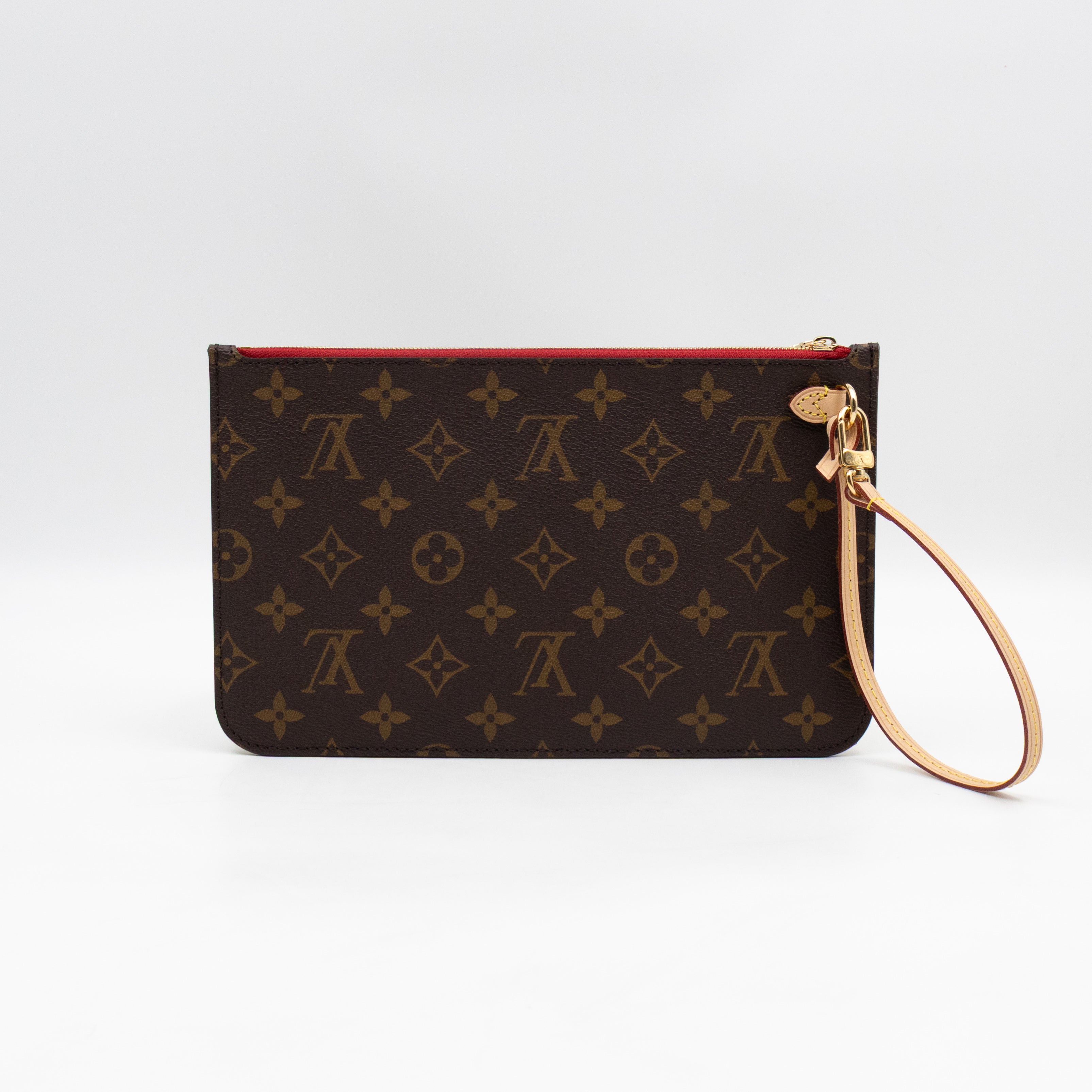 Neverfull Pochette Monogram Cerise