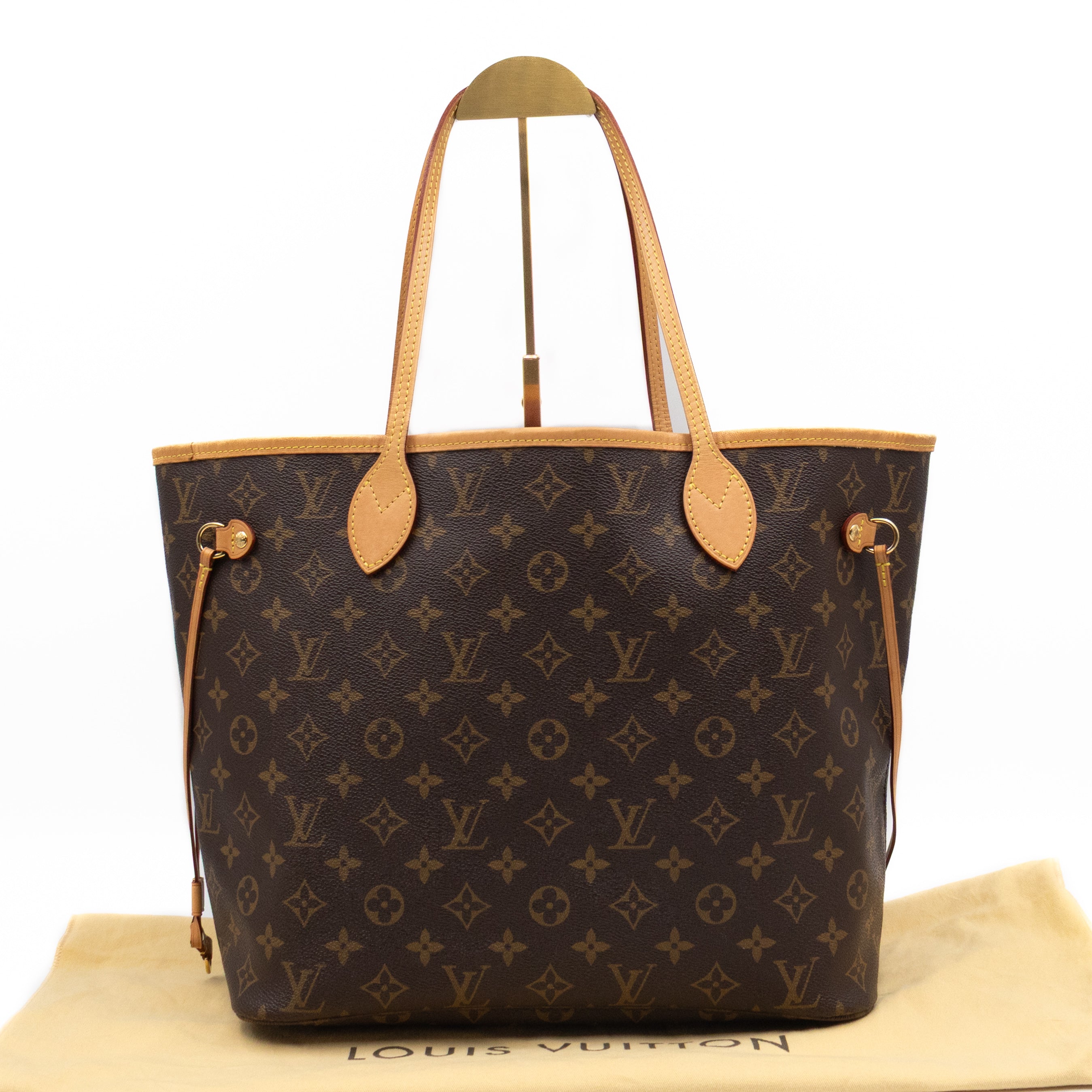 Neverfull MM Monogram Fuchsia