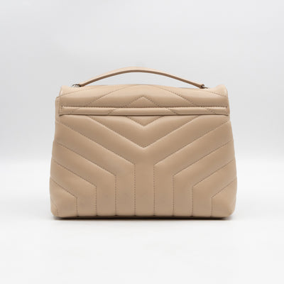 Loulou Small Beige Leather