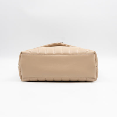 Loulou Small Beige Leather