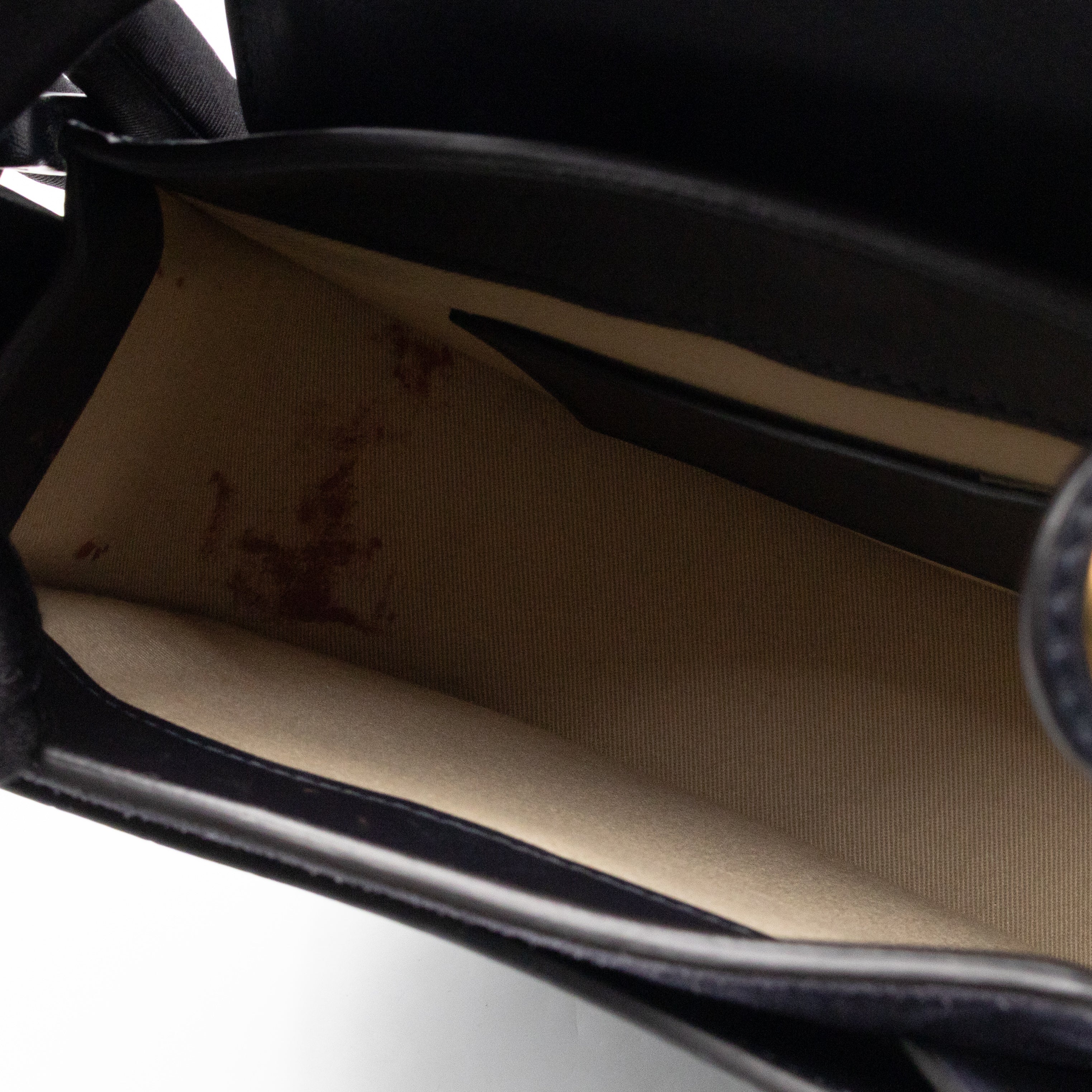 Tess Small Bag Black Croc Embossed Leather