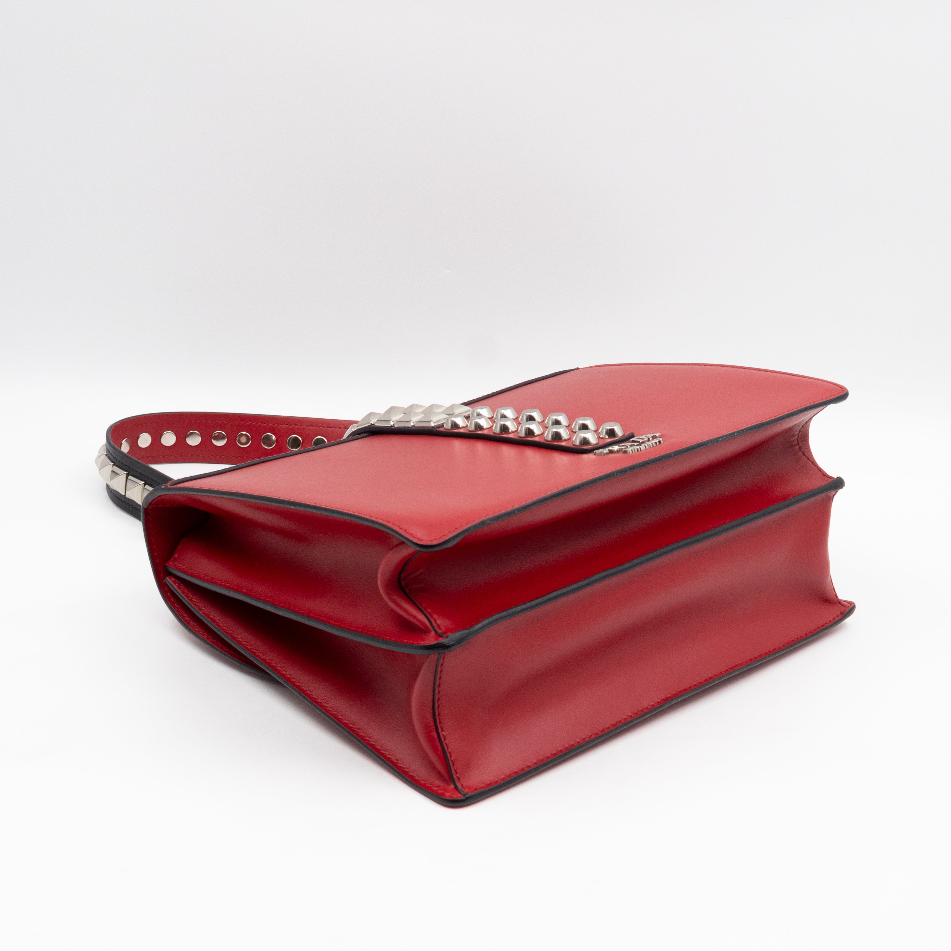 Elektra Two Way Bag Red Leather