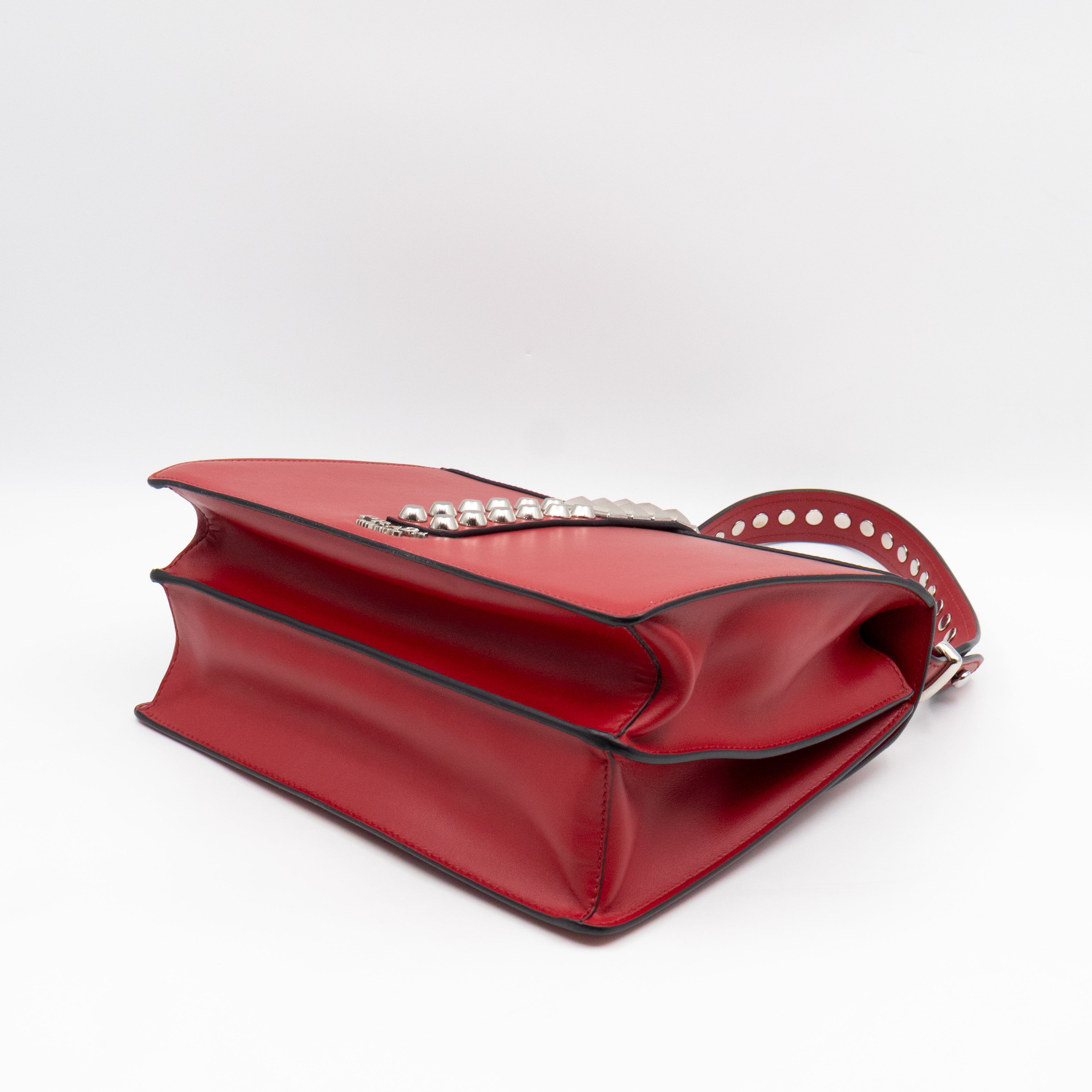 Elektra Two Way Bag Red Leather