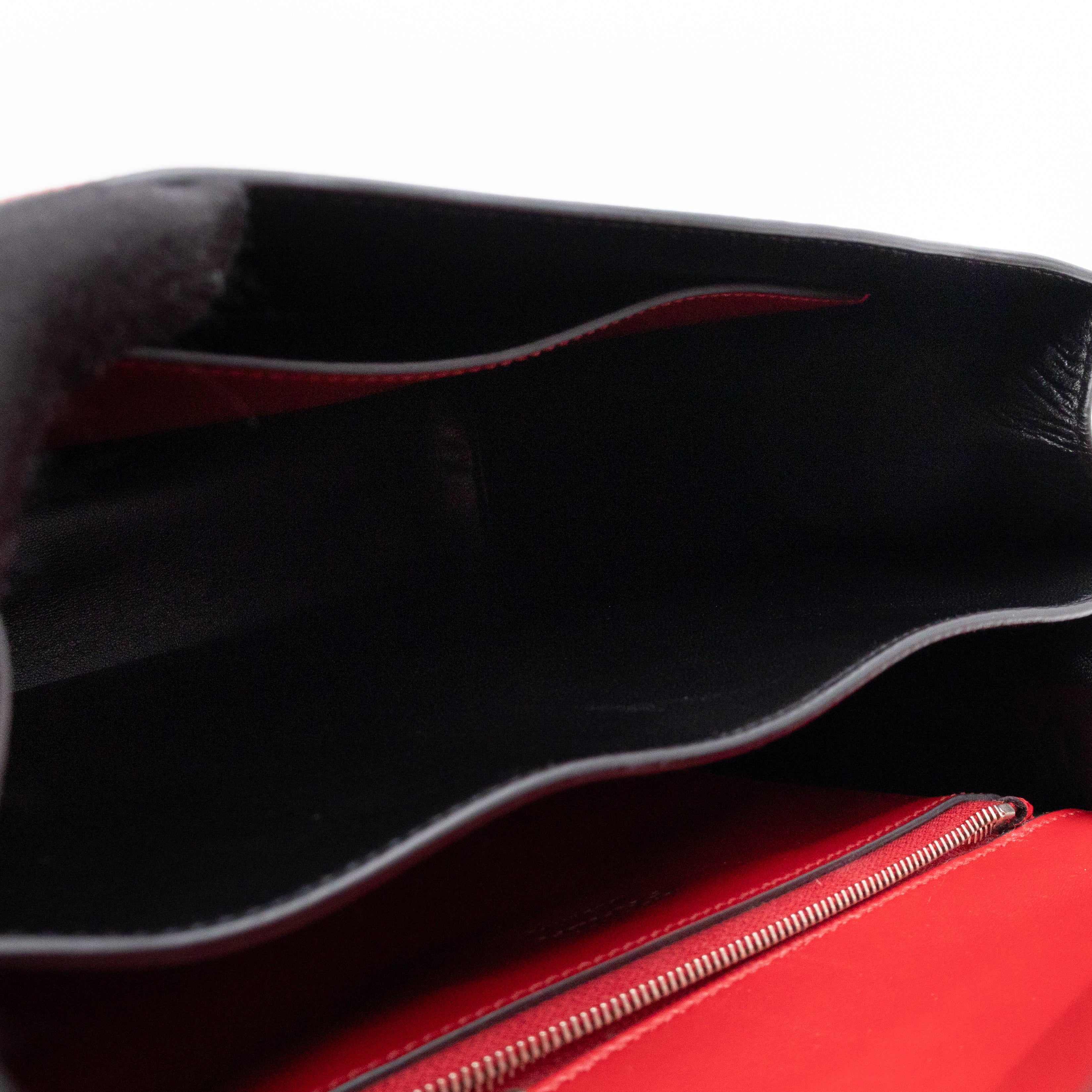 Elektra Two Way Bag Red Leather