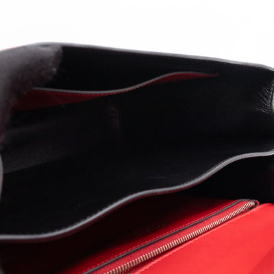 Elektra Two Way Bag Red Leather