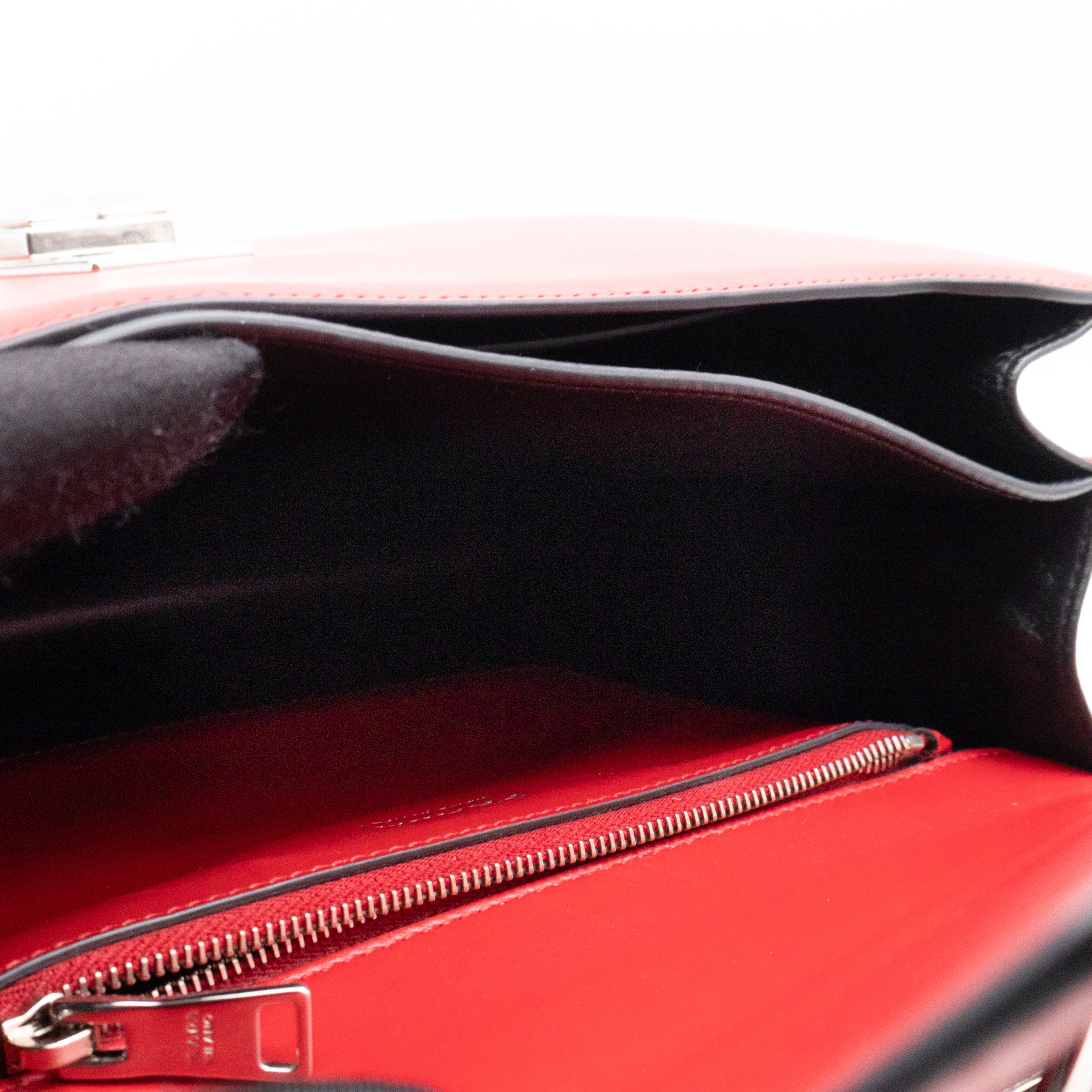 Elektra Two Way Bag Red Leather