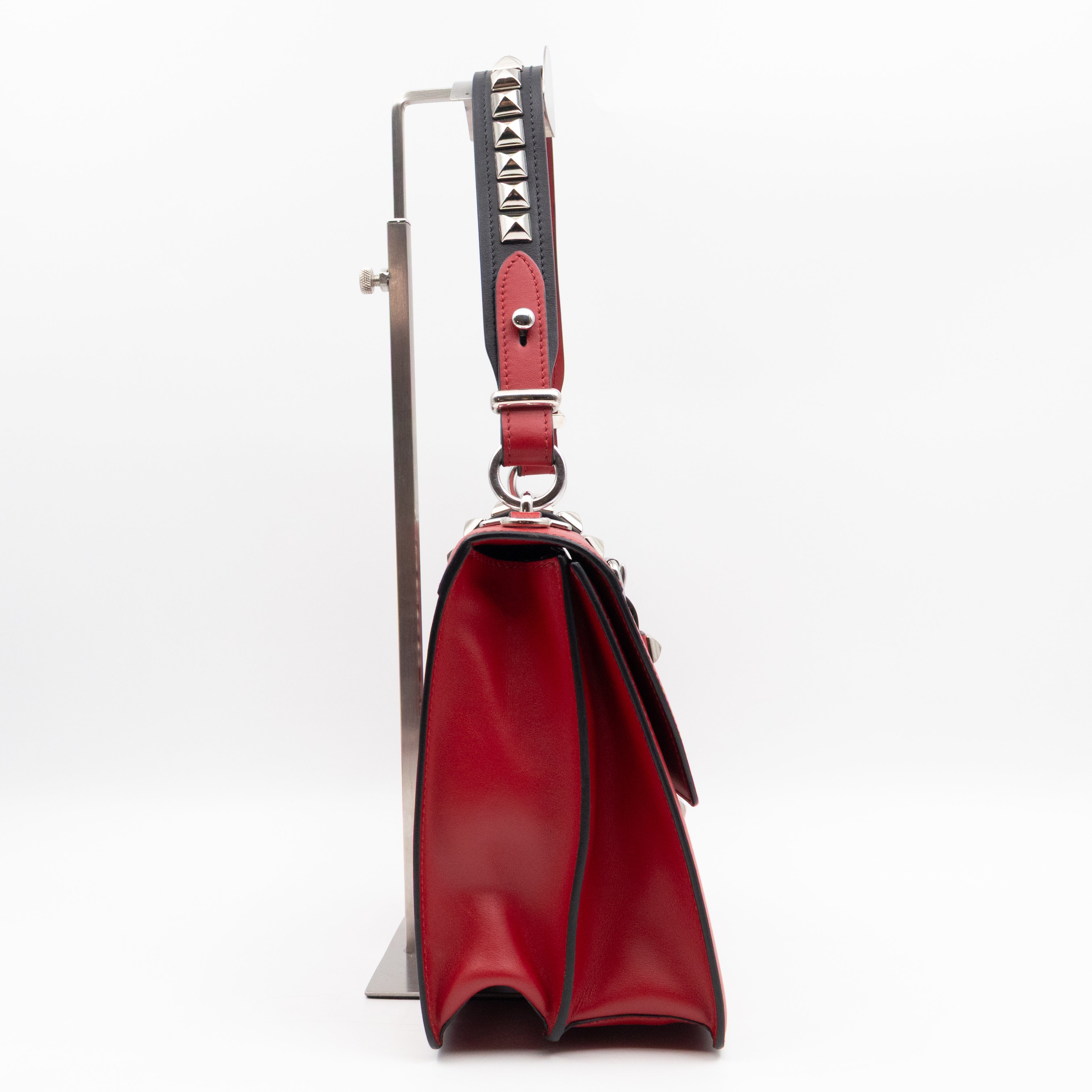 Elektra Two Way Bag Red Leather