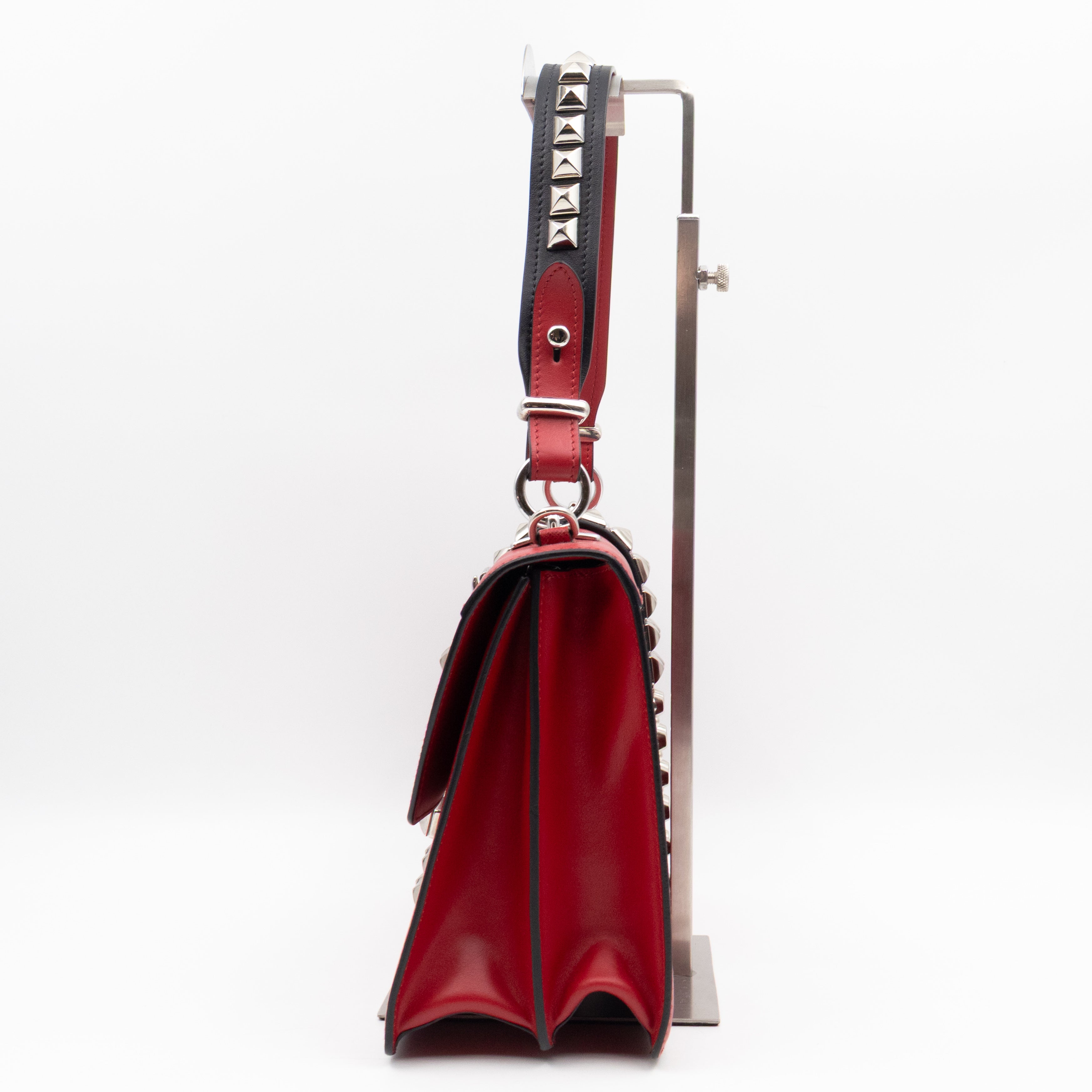Elektra Two Way Bag Red Leather