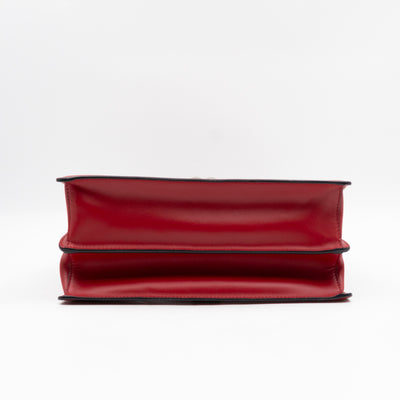 Elektra Two Way Bag Red Leather