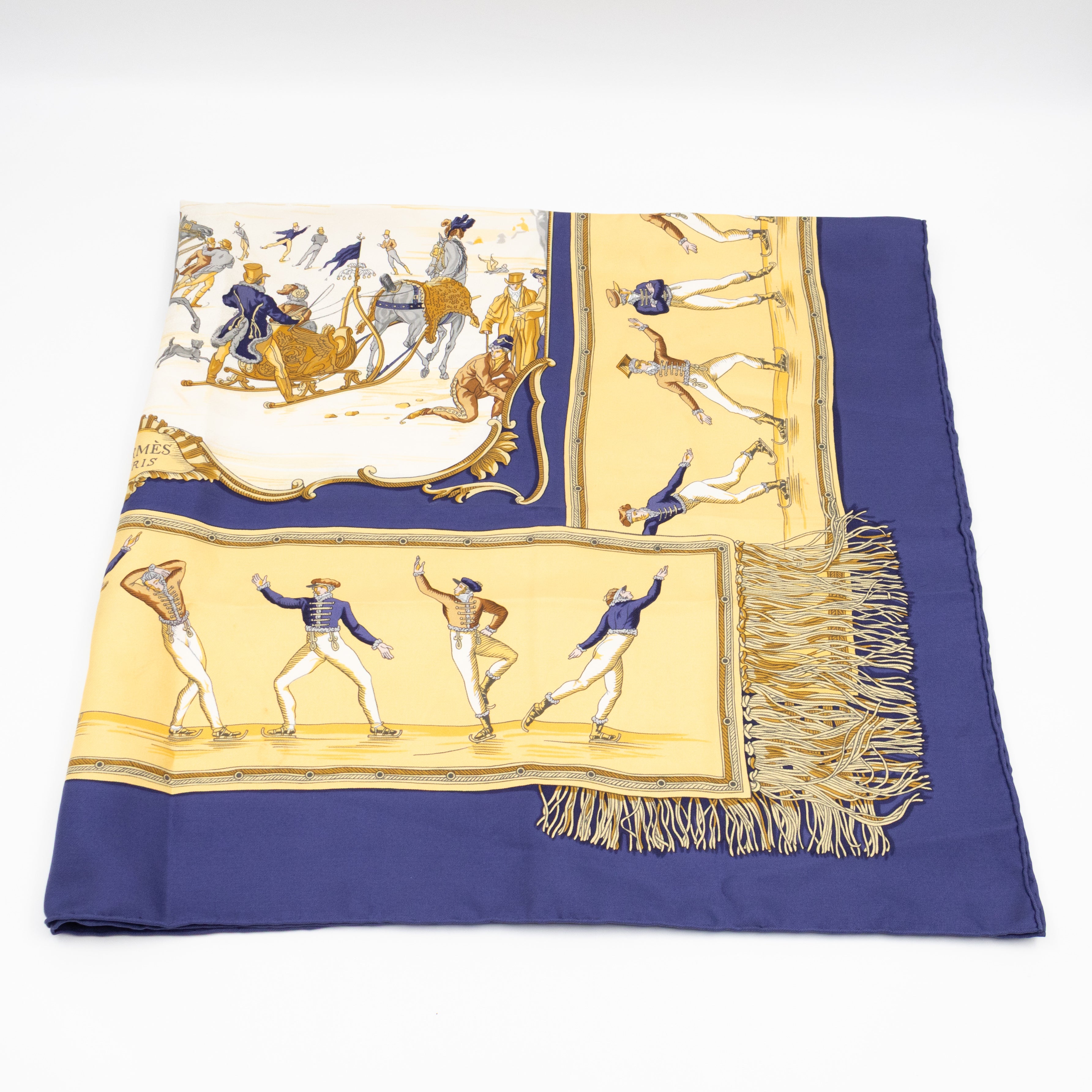 Silk Scarf 90 Plaisirs du Froid
