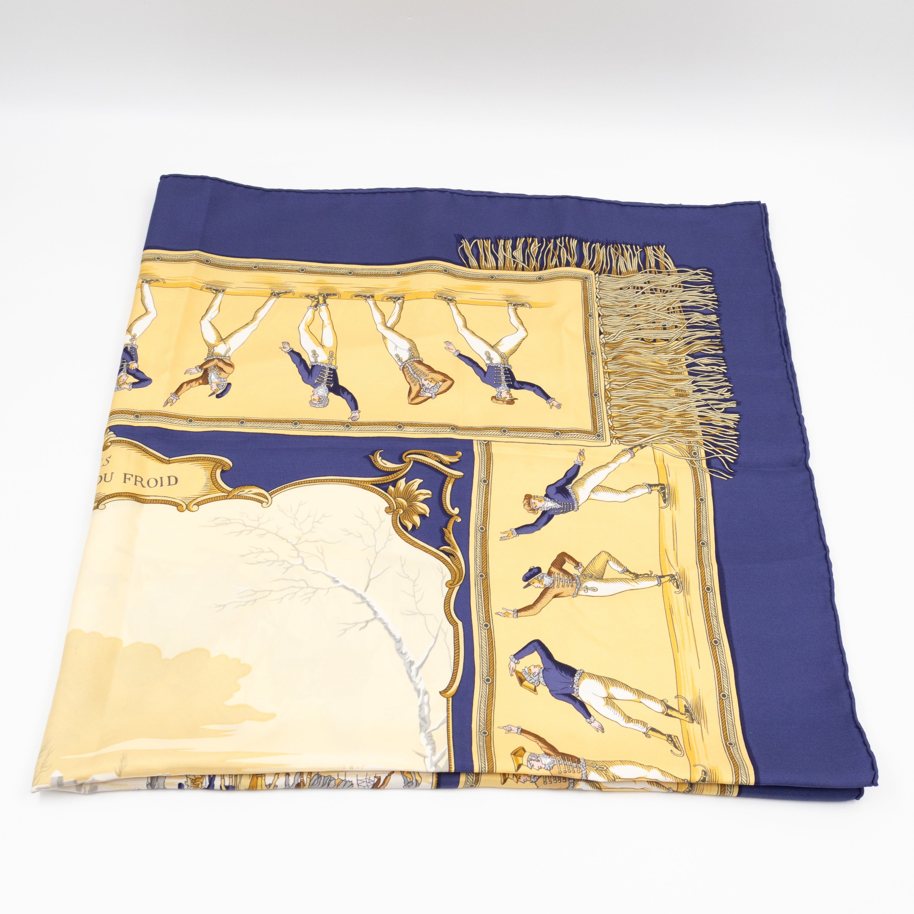 Silk Scarf 90 Plaisirs du Froid