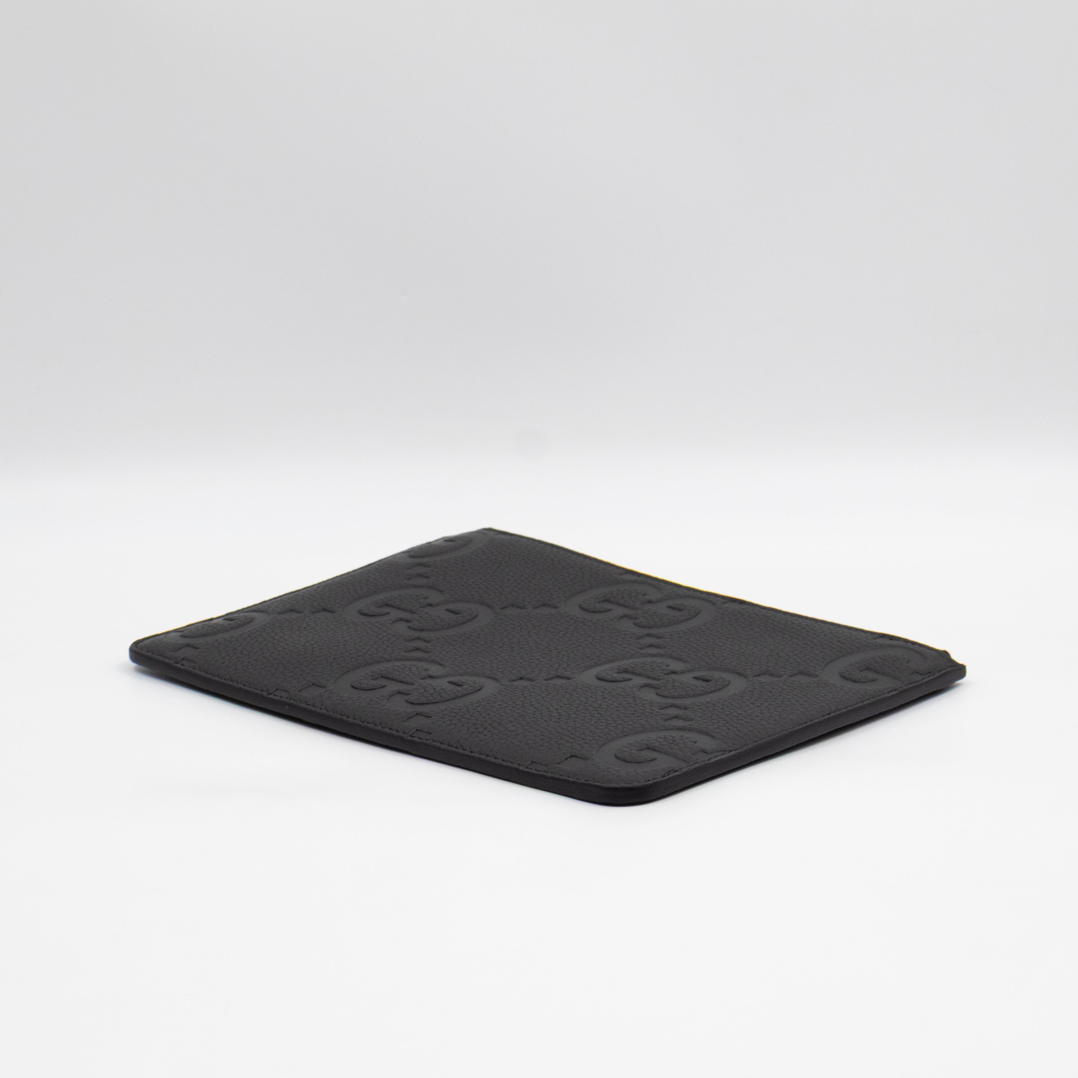 Pouch Jumbo GG Black Leather