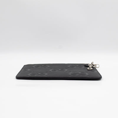 Pouch Jumbo GG Black Leather