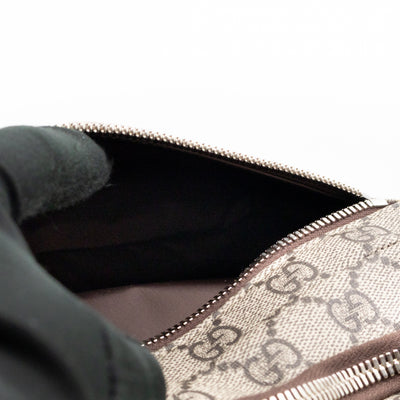 Waist Bag GG Supreme Brown Leather