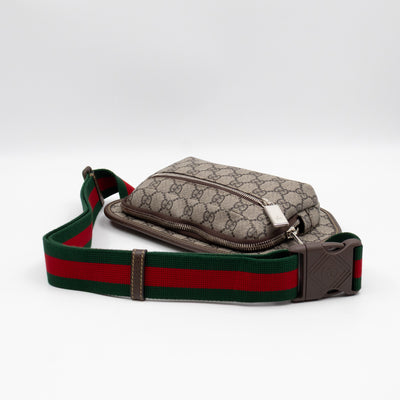 Waist Bag GG Supreme Brown Leather