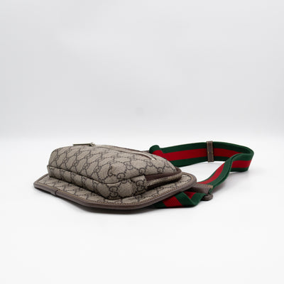 Waist Bag GG Supreme Brown Leather