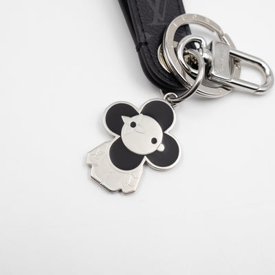 Vivienne Dragonne Key Holder & Bag Charm Monogram Eclipse