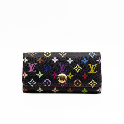 4-Key Holder Multicolore Black