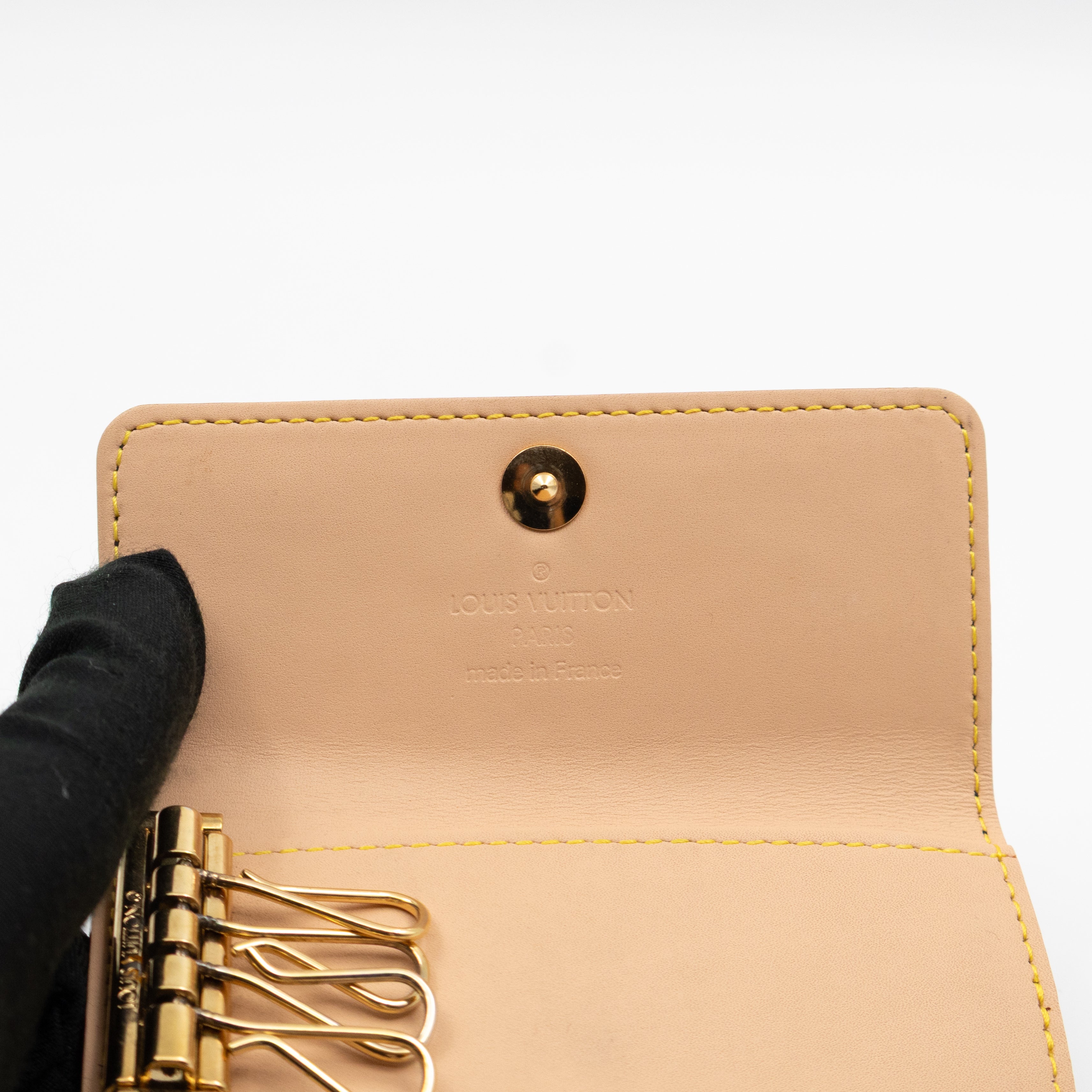 4-Key Holder Multicolore Black