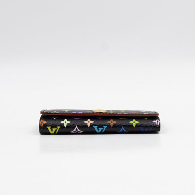 4-Key Holder Multicolore Black