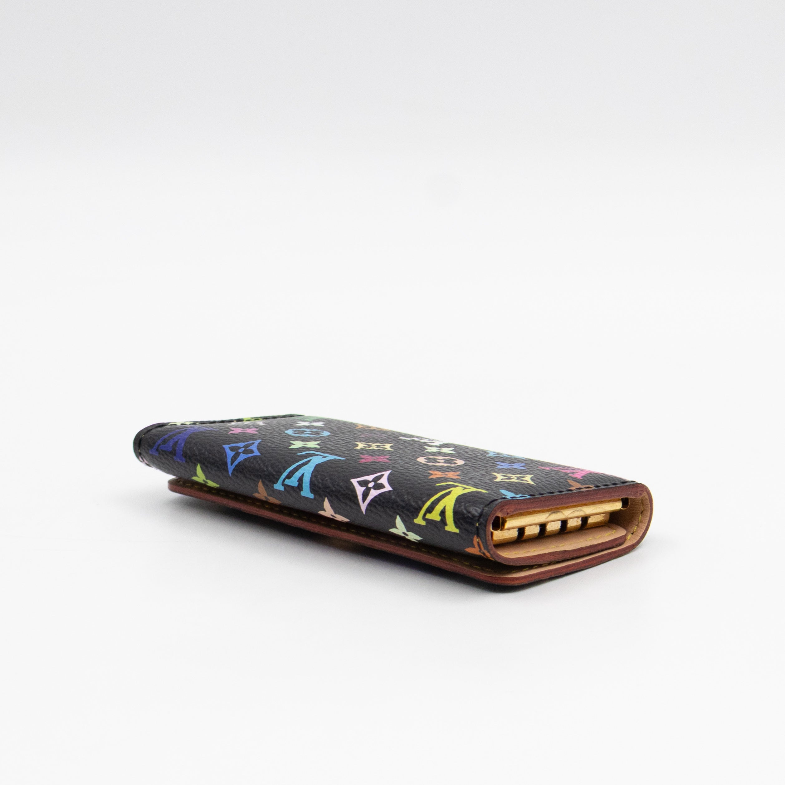 4-Key Holder Multicolore Black