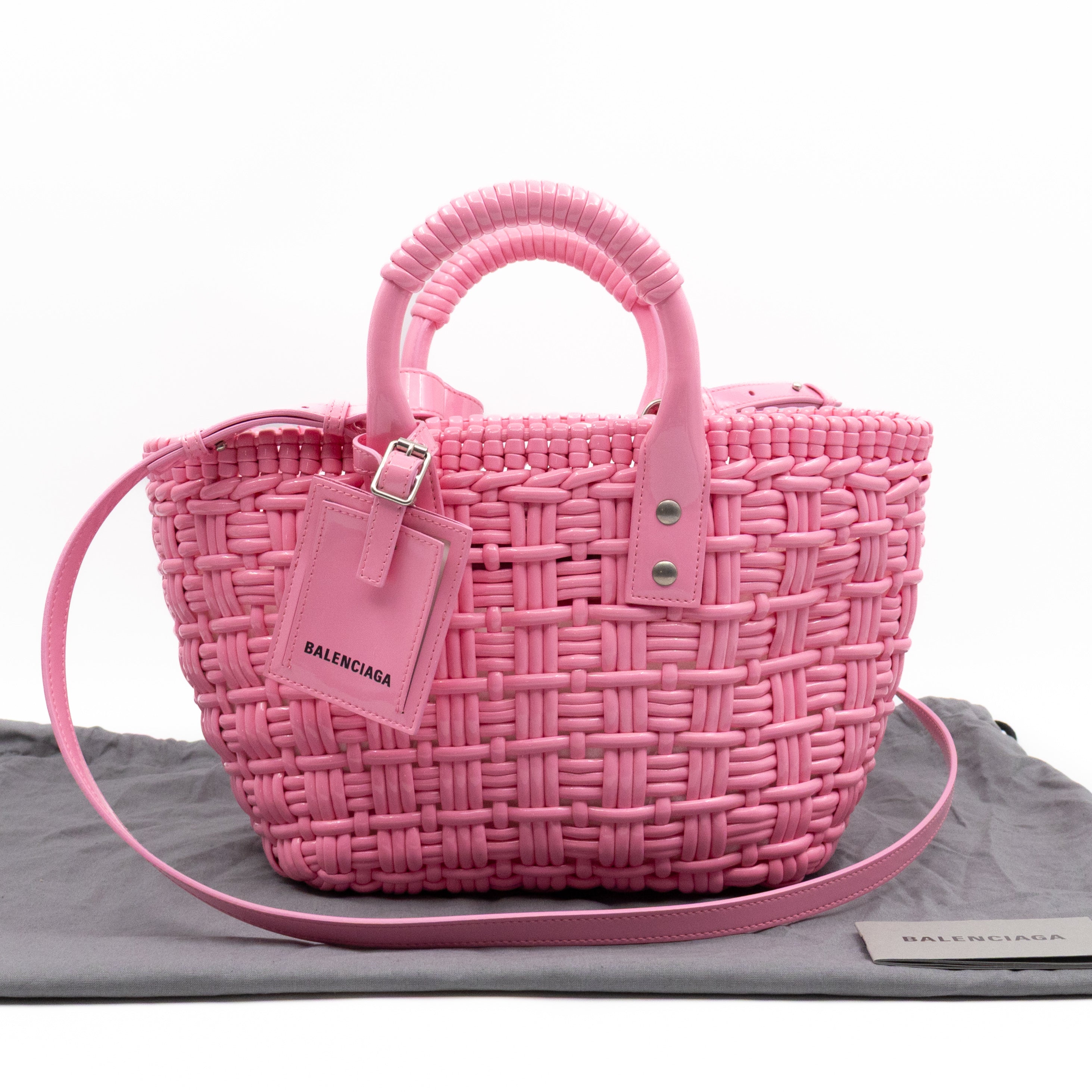 Bistro XS Rubber Tote Bag Pink